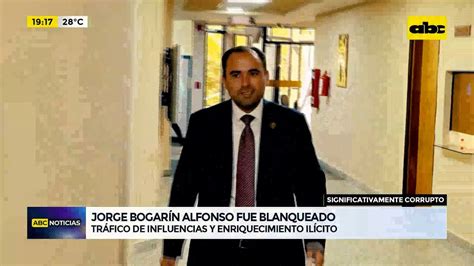 Jorge Bogar N Blanqueado En Investigaci N Por Tr Fico De Influencias Y