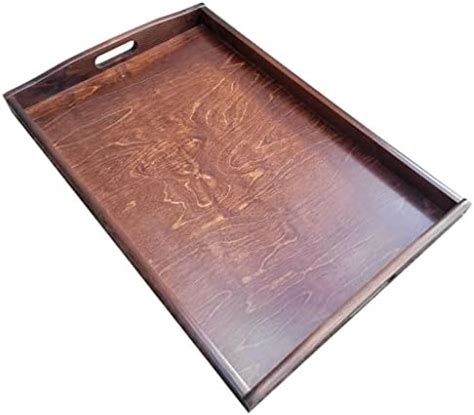 Wooden Serving Extra Large Tray In Two Types 60 Cm X 40 Cm X 5 5 Or 6