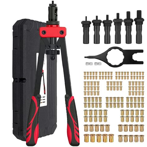 Proster Rivet Nut Tool 14 Rivet Nut Gun With 150Pcs M3 M4 M5 M6 M8 M10