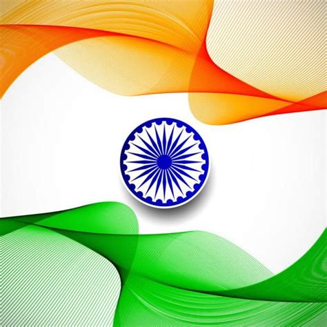 India Flag Clipart Transparent Background, Abstract Indian Flag Theme ...