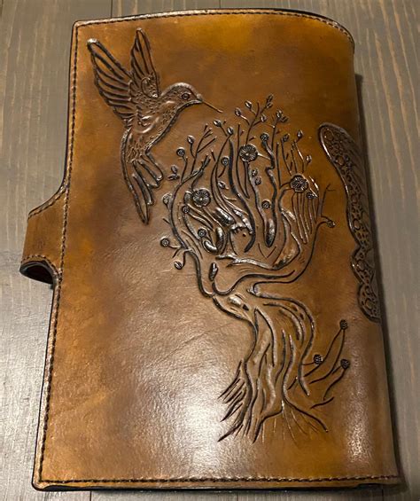 Custom Leather AA NA Big Book Cover Large Print - Etsy