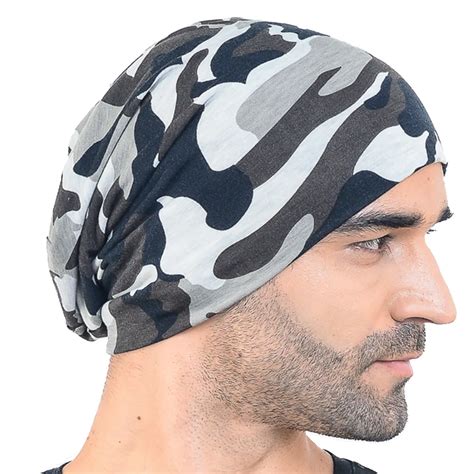 2017 New Arrivals Slouch Beanie Cap Thin Skull Cap Camouflage Hat For