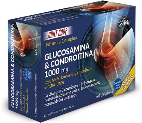 Glucosamina Condroitina MSM 1000 Mg 60 Comprimidos Amazon Es