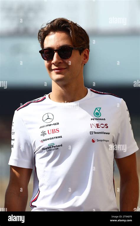 Abu Dhabi Abu Dhabi November George Russell Gbr Mercedes Amg