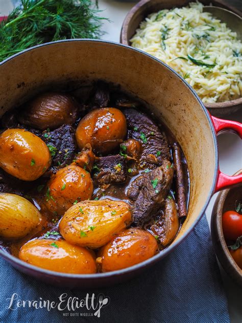 Authentic Beef Stifado Stew Not Quite Nigella