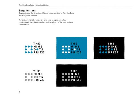 The Nine Dots Prize Identity Rudd Studio