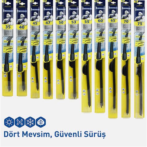 Michelin Easyclip MC8675 75cm 1 Adet Universal Muz Tipi Silecek Bauhaus