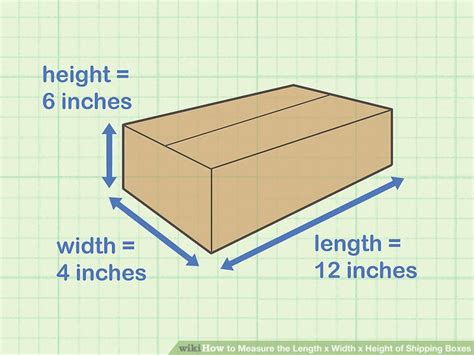 How To Measure The Length X Width X Height Of Shipping Boxes