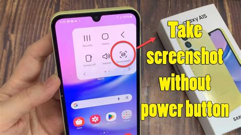 Samsung Galaxy A15 How To Take Screenshot Without Power Button Capture Screen Without Keys