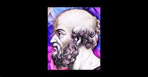 Eratosthenes Of Cyrene Pink Portrait Eratosthenes Of Cyrene Artwork