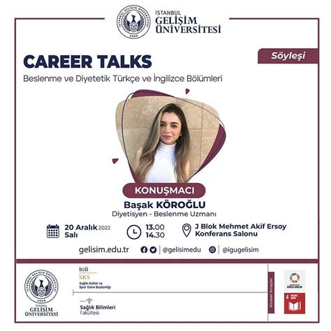 Stanbul Geli Im Niversitesi Sksdb Etkinlik Career Talks