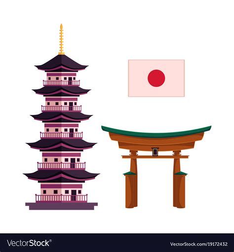 Japanese Pagoda Illustration - Best Decorations