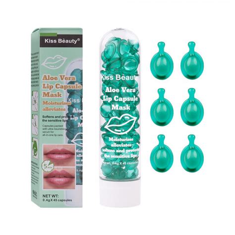 Ser De Buze Capsule Lip Pump Aloe Vera Kiss Beauty