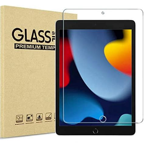 ProCase Tempered Glass Protector for iPad 10.2 (9th 2021/8th 2020/7th ...