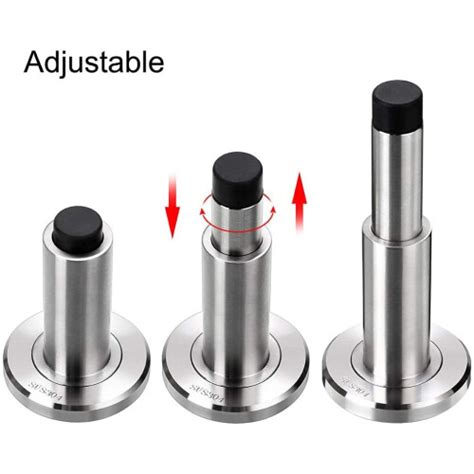 SUMNACON Adjustable Door Stop Heavy Duty Stainless Steel Door Stopper