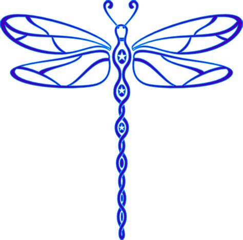 Free Dragonfly Outline Cliparts, Download Free Dragonfly Outline ...