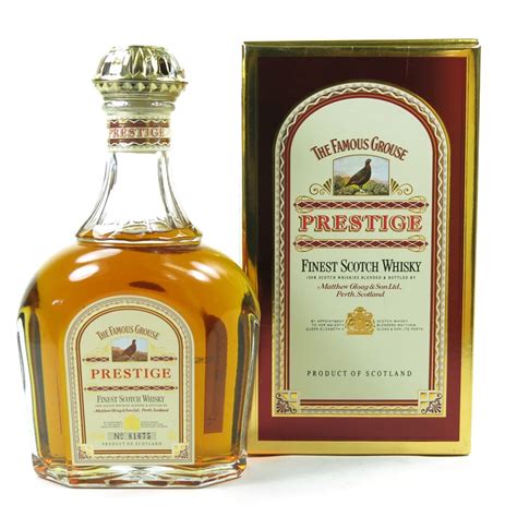 Famous Grouse Prestige Whisky Auctioneer