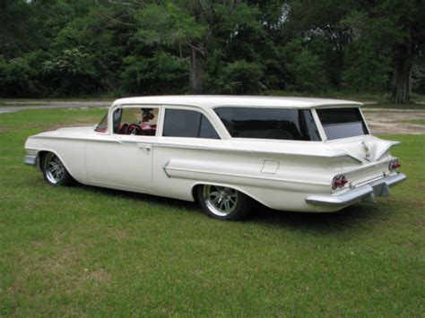 1960 Chevy Brookwood Station Wagon 2 Door Custom Pro Touring Hot Street Rat Rod - Classic ...