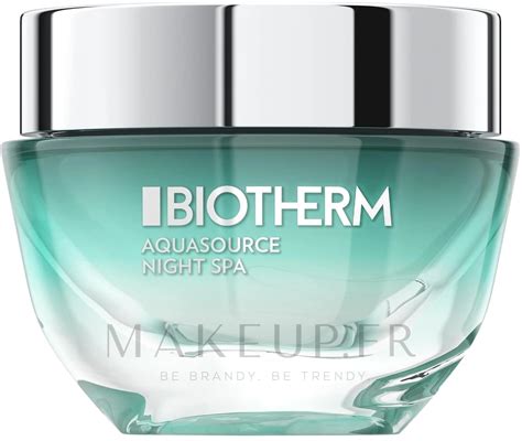 Baume De Nuit Triple Effet Biotherm Aquasource Night Spa Makeup Fr