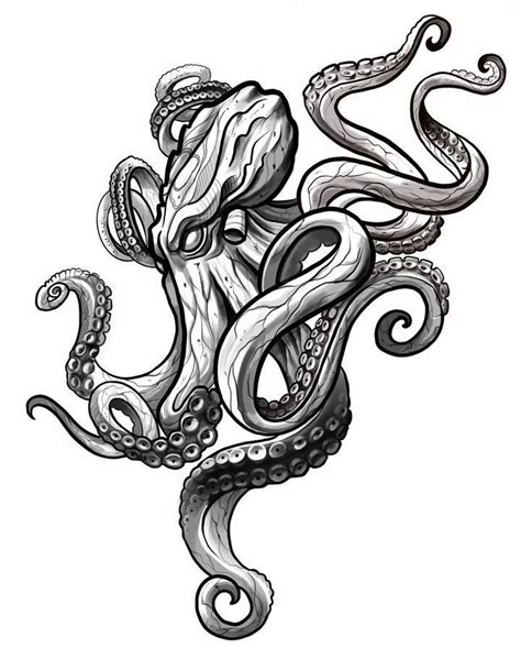 Pin By Guilherme Oliver On Tattoo Octopus Tattoo Design Octopus