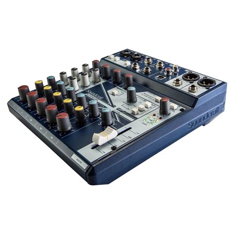 Soundcraft Notepad 8 FX Analog USB Mixer Nearly New At Gear4music