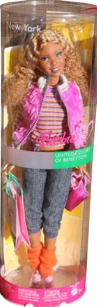 2005 Fashion Fever Loves Benetton New York Barbie Doll 2 J2254