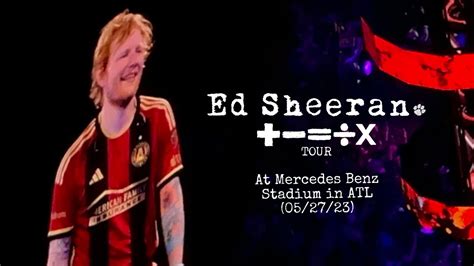 Ed Sheeran The Mathematics Tour Ft Dylan And Khalid Full Tour 2023