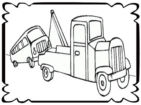 Mail Truck Coloring Page at GetColorings.com | Free printable colorings pages to print and color