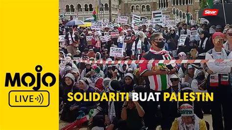 Masyarakat Pelbagai Kaum Hadir Solidariti Untuk Palestin Video