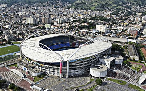 Download wallpapers Estadio Olimpico Nilton Santos, Engenhao, Olympic Stadium, Brazilian ...