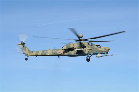 Mi-28NM at the exhibition and for export