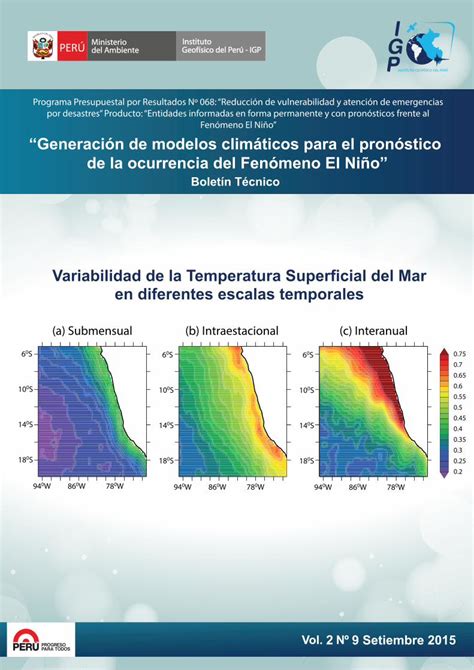 PDF Variabilidad De La Temperatura Superficial Del Mar En 4 PPR