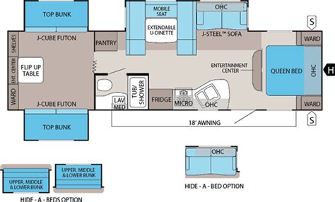 Jayco Bunkhouse Floor Plans