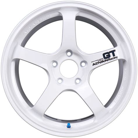 Advan Racing GT Wheels - Racing White - 18x9.5 / 5x120 / +35 - Wheel ...