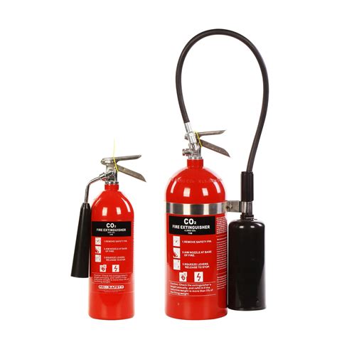 5lb 10lb 15lbs 20lbs Aluminum Alloy Co2 Fire Extinguisher With Dot Approval America Style Co2