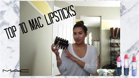 Top 10 Mac Lipsticks Youtube