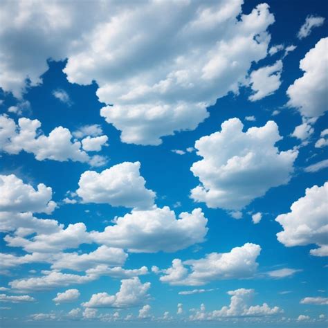 Premium AI Image | sky and clouds nature background