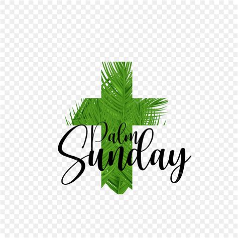 Palm Sunday Religious Clipart Hd Png Palm Sunday Cross Png Holy