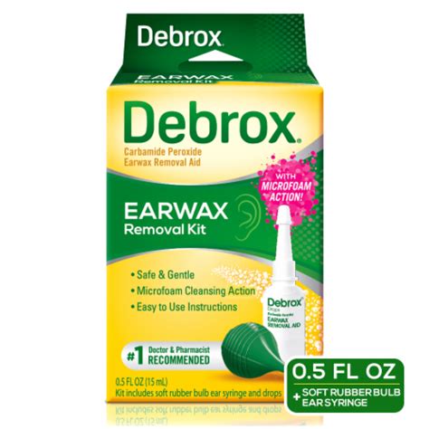 Debrox Earwax Removal Kit, 1 ct - Kroger