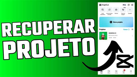 Como Recuperar Seu Projeto No CapCut No Celular YouTube