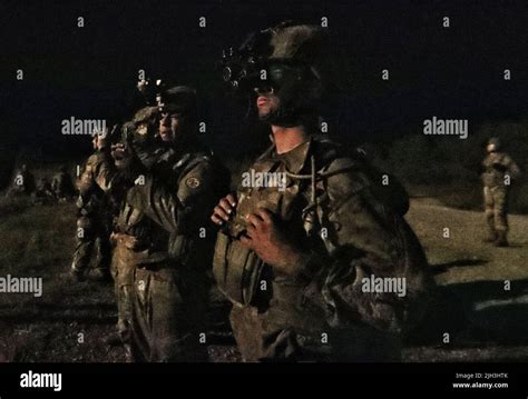 Des Soldats Américains Affectés à La Compagnie Charlie 1st Bataillon