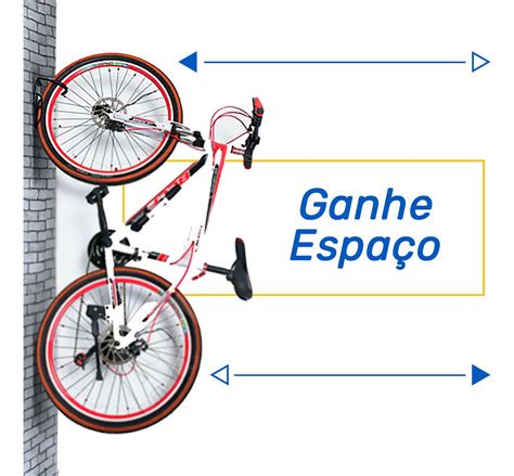 Gancho Pendurar Bike Parede Vertical Para Biciclet Rio Top