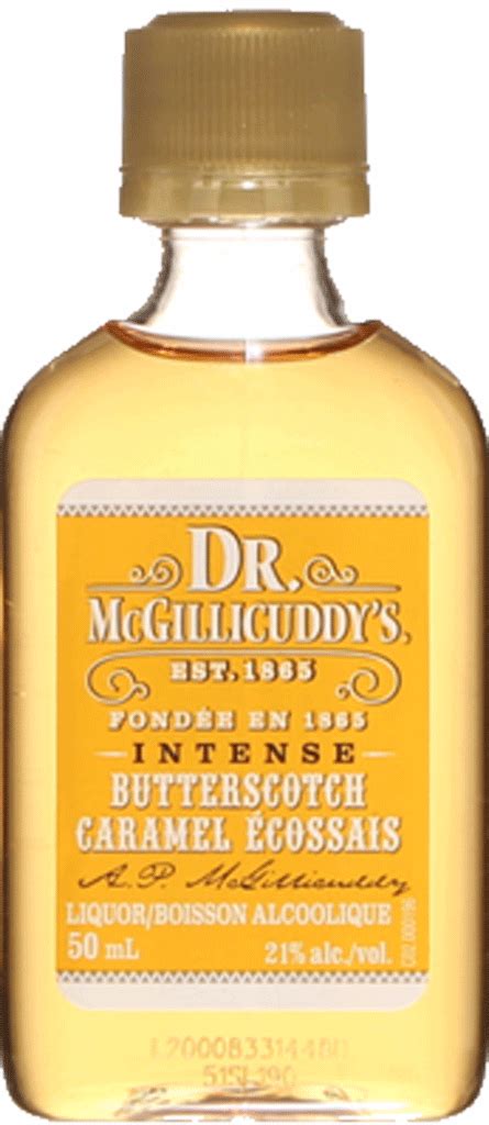 Dr Mcgillicuddys Butterscotch Caramel Liqueur Manitoba Liquor Mart