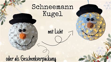 Schneemann Kugel zum befüllen YouTube