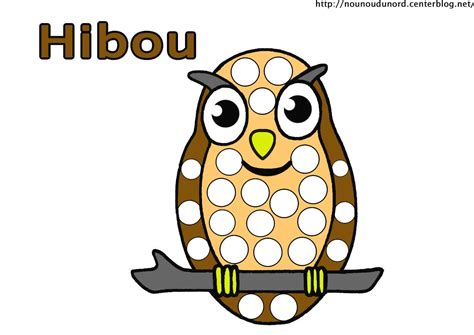 Coloriage Chouette Et HIBOU