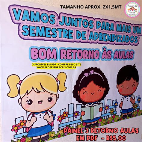 Pdf Painel Retorno S Aulas Professora Cris Ensinando Carinho