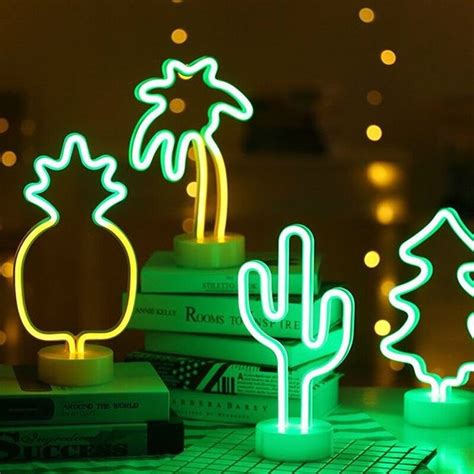 Neon Led Lights Ya Disponibles Divertidas Figuras Para Decorar Tus