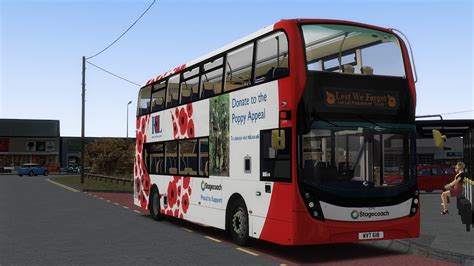 Omsi Remembrance Sunday Rbl Stagecoach Gold Livery Sp Mmc