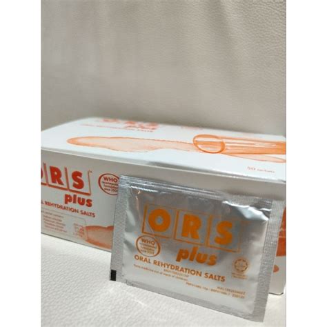 Ors Plus Oral Rehydration Salts1 Packet 💝exp52025 Shopee Malaysia