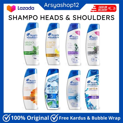 READY STOCK HEAD SHOULDERS ANTI DANDRUFF SHAMPO 100 ORIGINAL BPOM